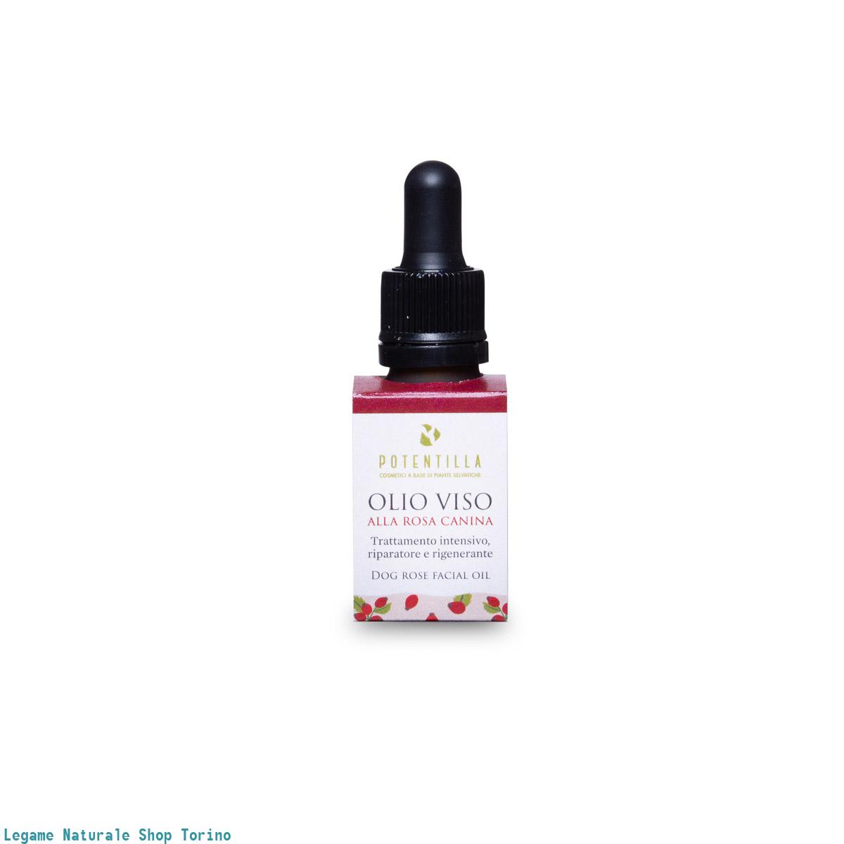 Olio viso alla Rosa Canina – Trattamento Intensivo Riparatore e Rigenerante 15ml