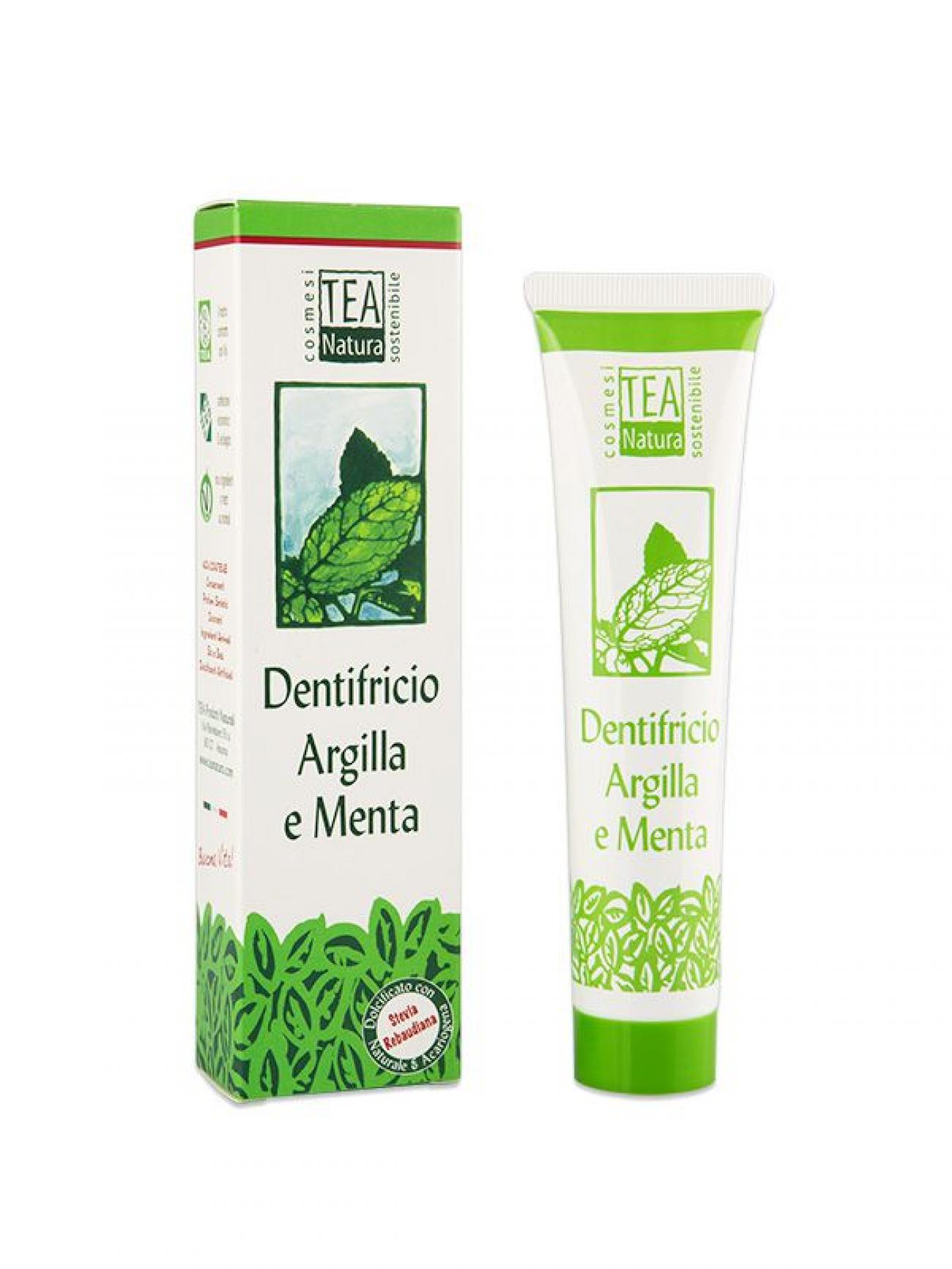 Dentifricio argilla e menta 75ml