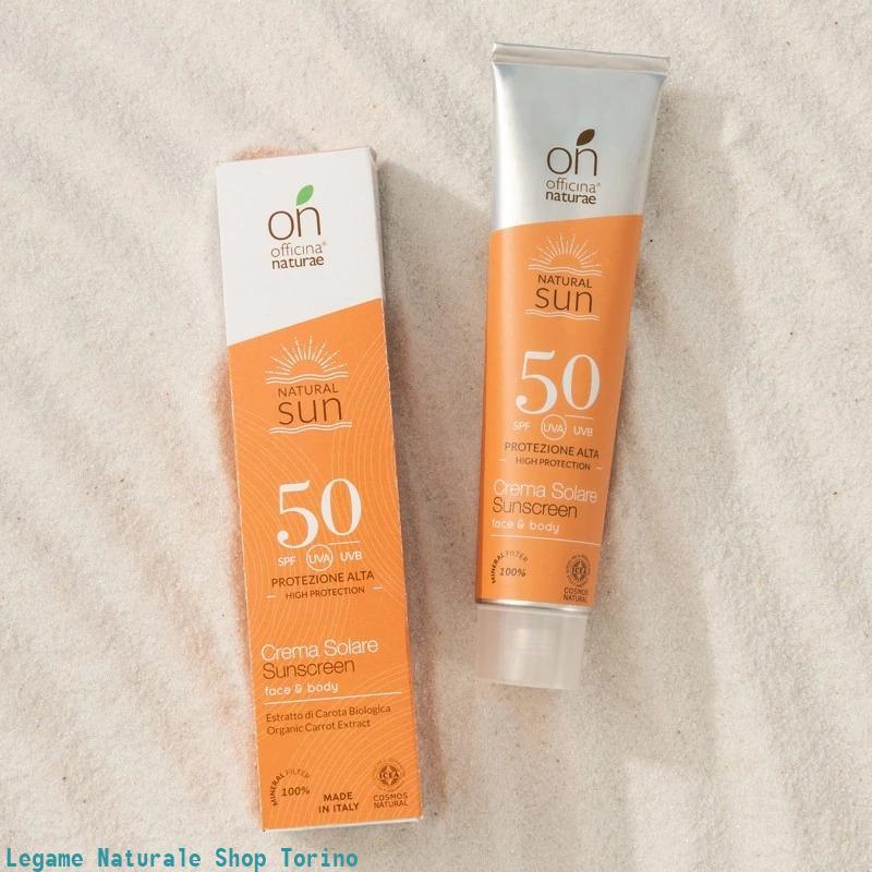 onSun Crema solare SPF50 75ml tubo alluminio