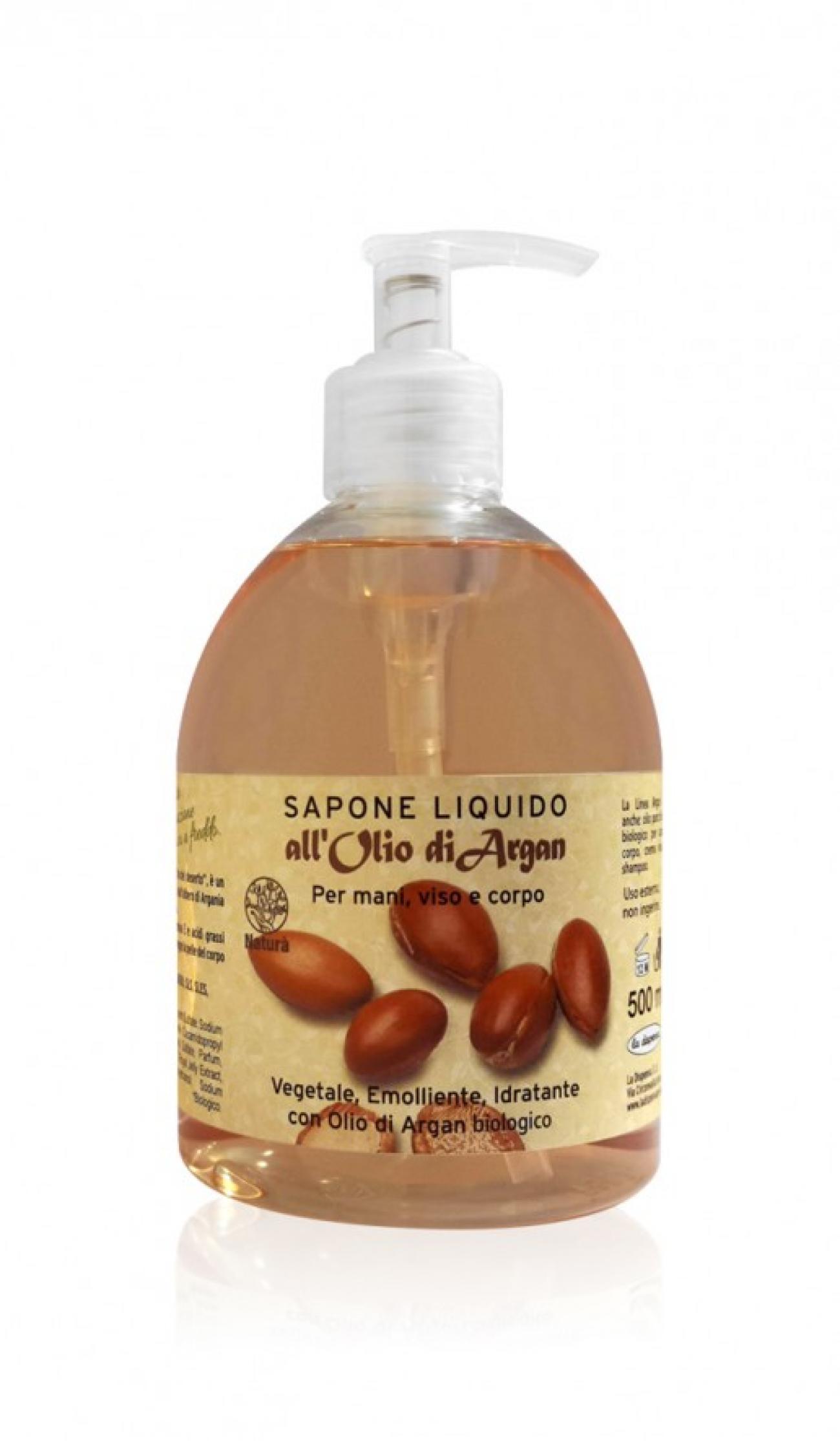 Sapone liquido 500ml Olio di argan