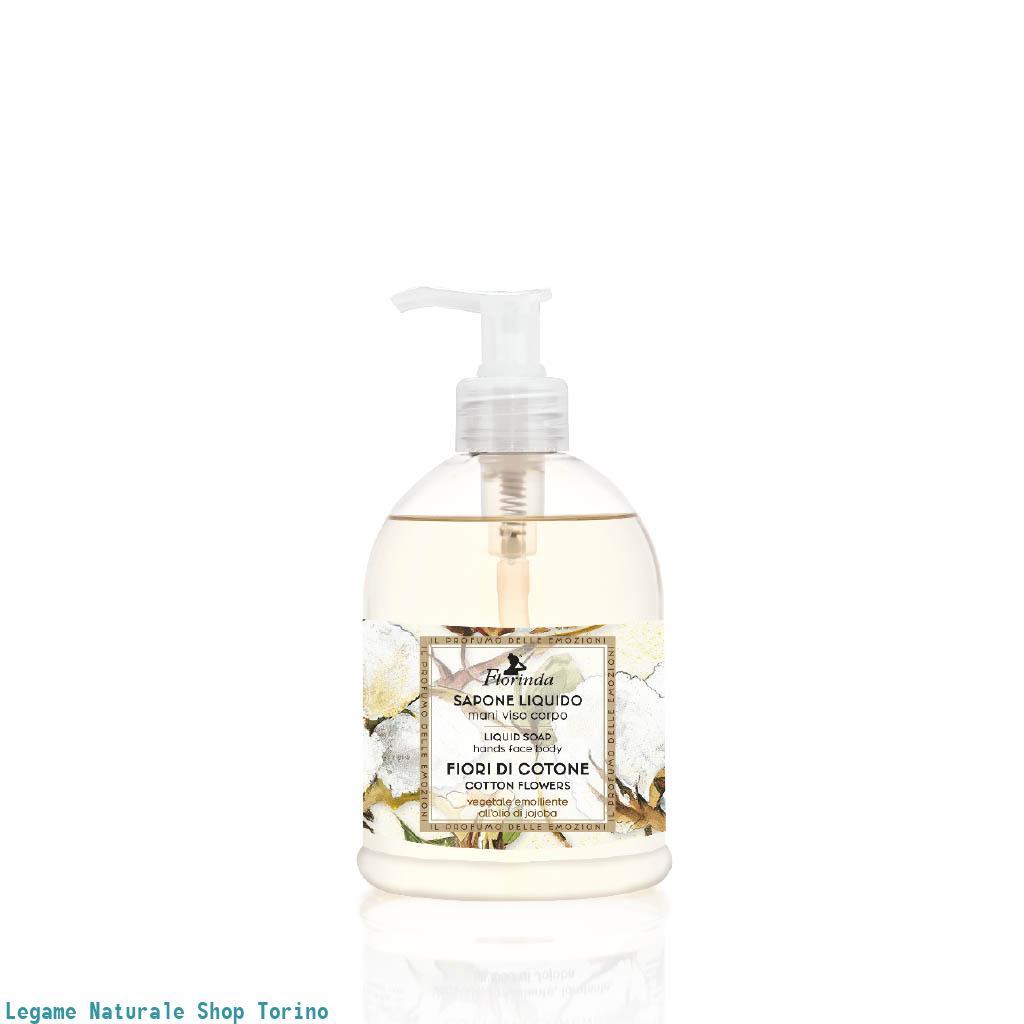 Sapone liquido 500ml Fiori di cotone