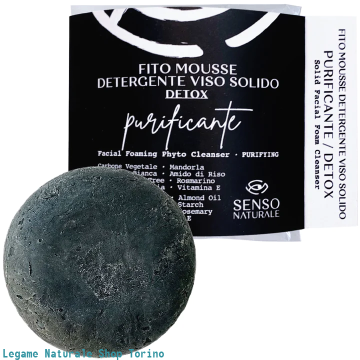 Detergente Mousse Viso DETOX - pelle da mista grassa