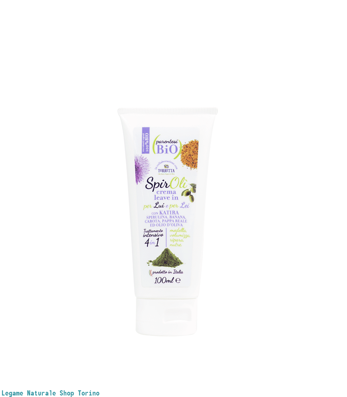 SPIROLÌ. CREMA PER IL LEAVE IN DI BARBA & CAPELLI – PARENTESI BIO