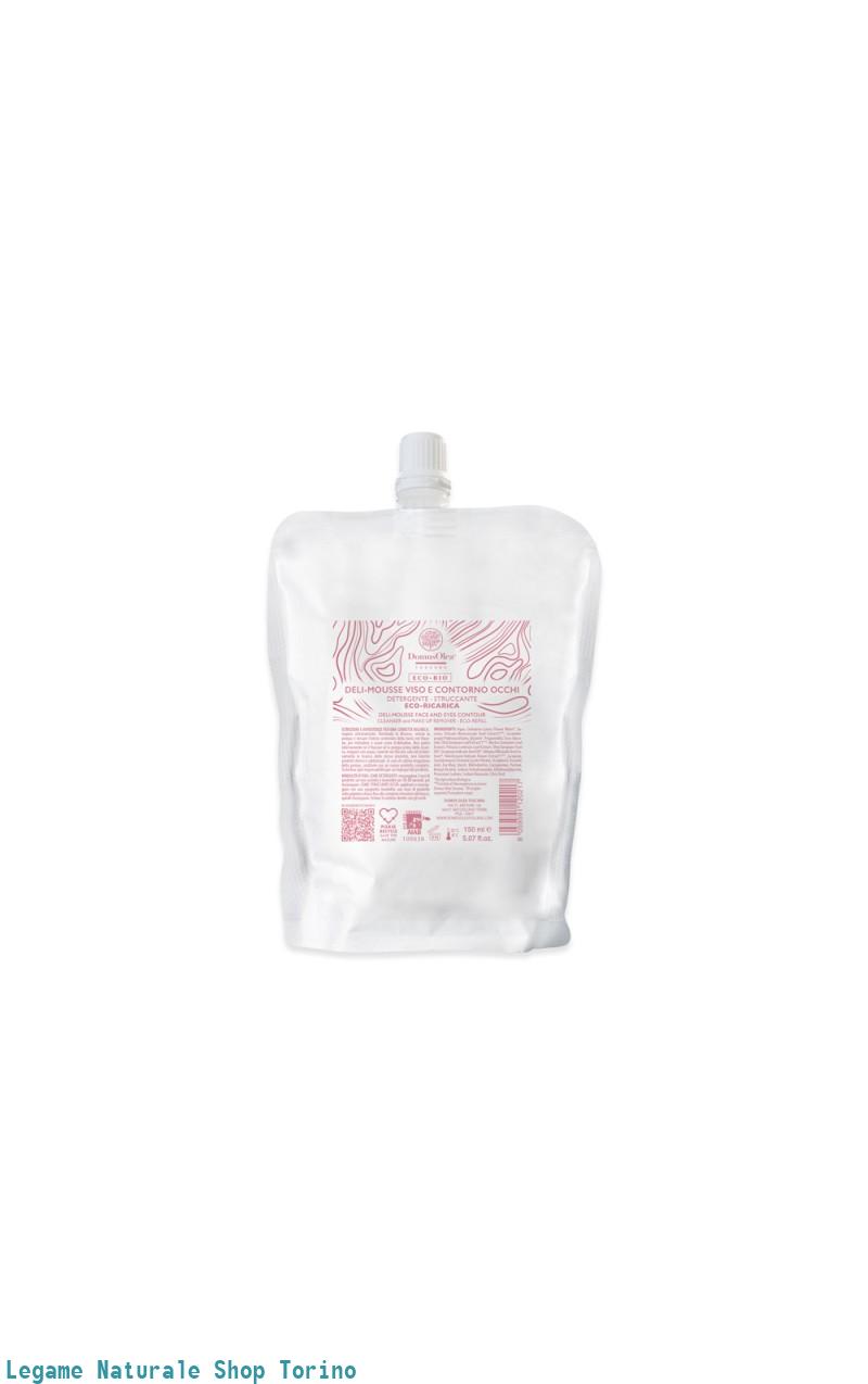 RICARICA DELI-MOUSSE VISO E CONTORNO OCCHI 150 ML