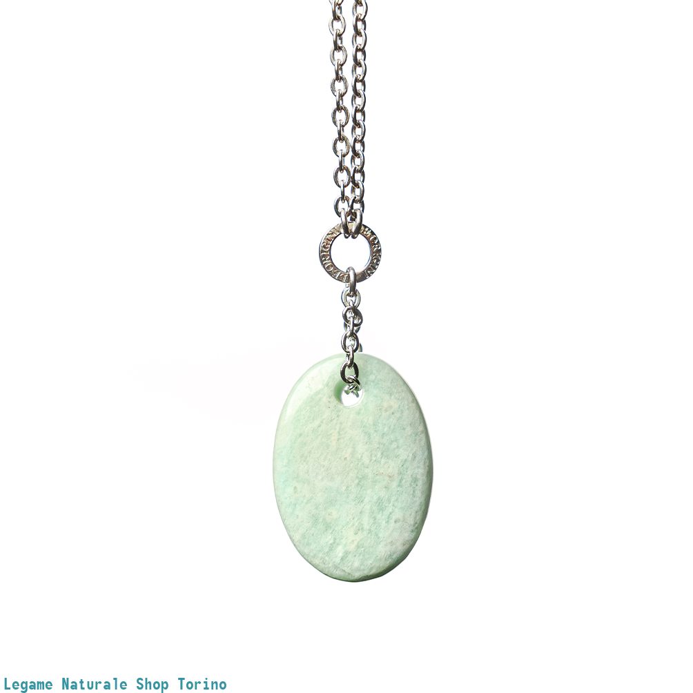 COLLANA MINI ZODIAC AMAZZONITE - GEMELLI