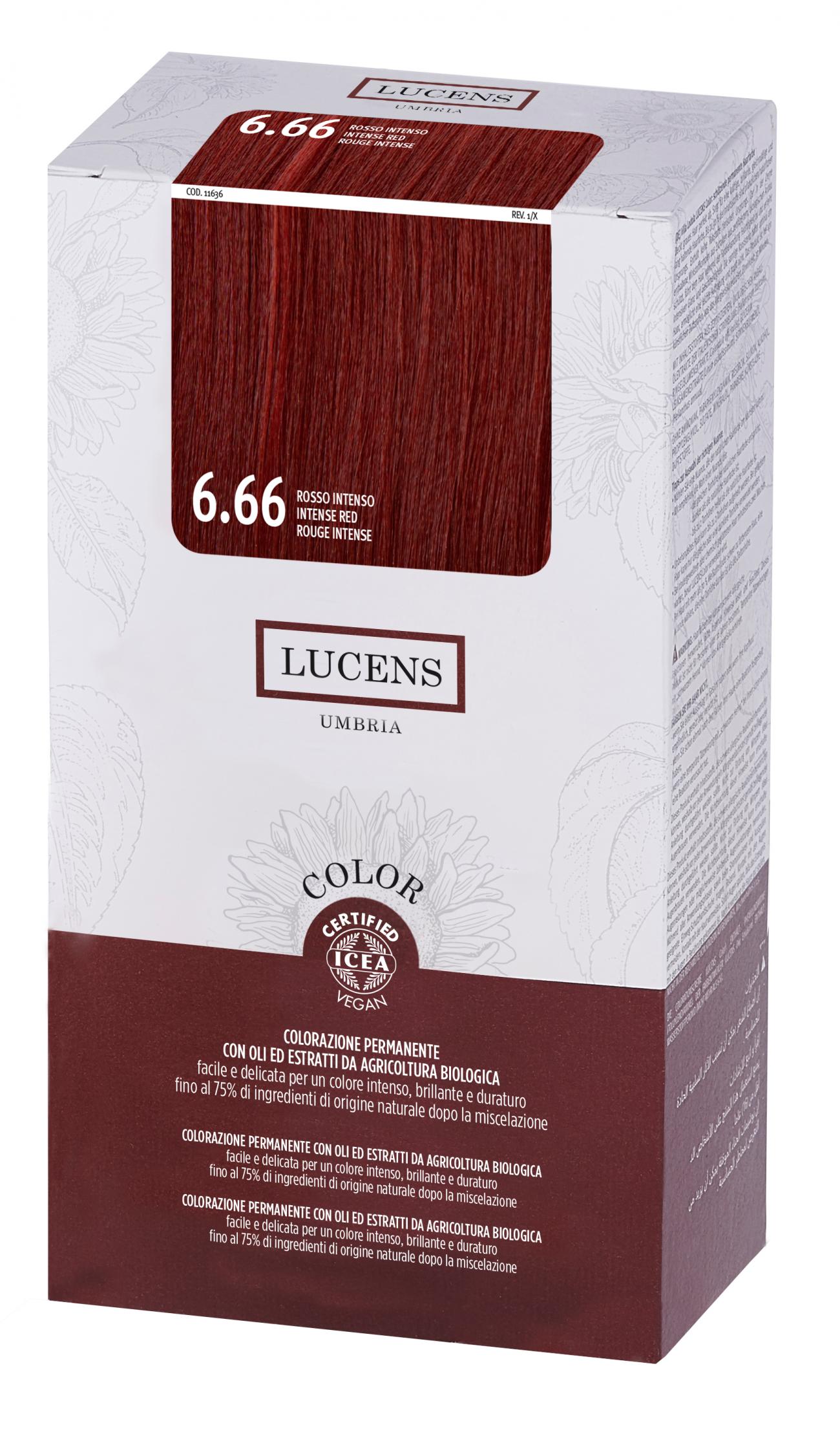 Tinta Color Lucens 6 66 Rosso intenso