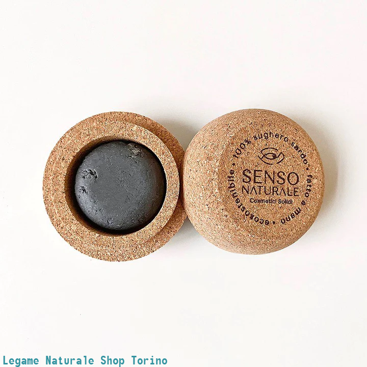 Contenitore in sughero PICCOLO porta MOUSSE VISO / DEODORANTE solido