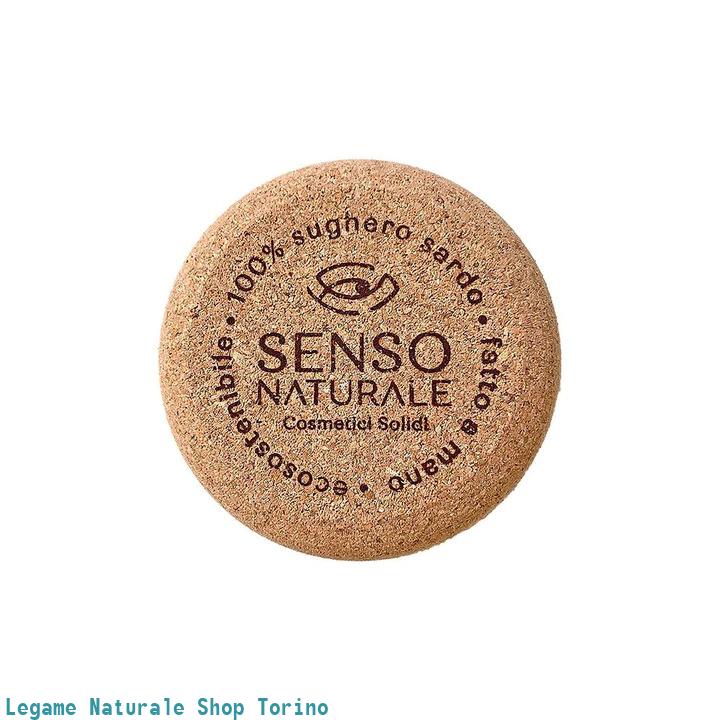 Contenitore in sughero PICCOLO porta MOUSSE VISO / DEODORANTE solido