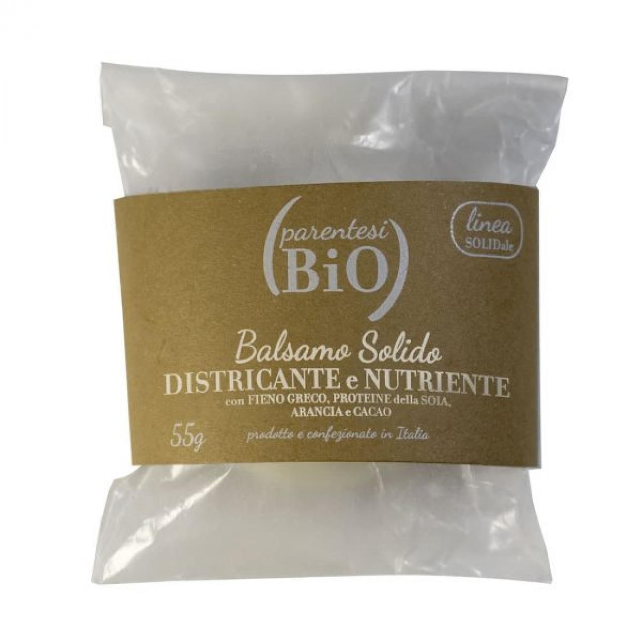 Balsamo solido nutriente districante bianco