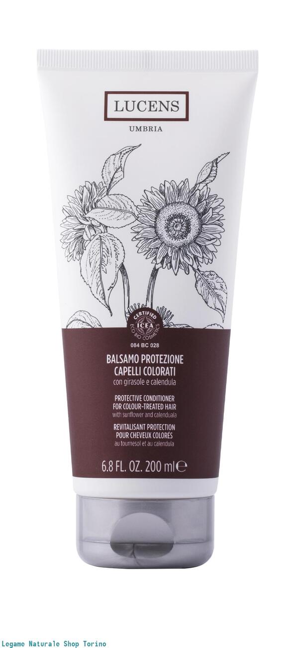 BALSAMO PROTEZIONE CAPELLI COLORATI con girasole e calendula