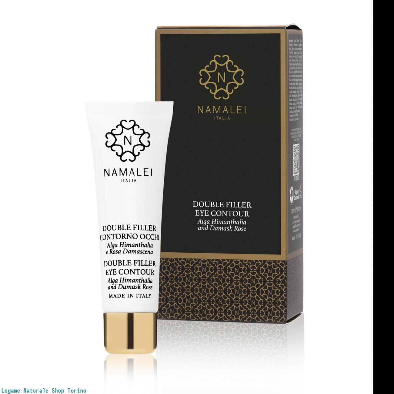 DOUBLE FILLER CONTORNO OCCHI ALGA HIMANTHALIA E ROSA DAMASCENA
