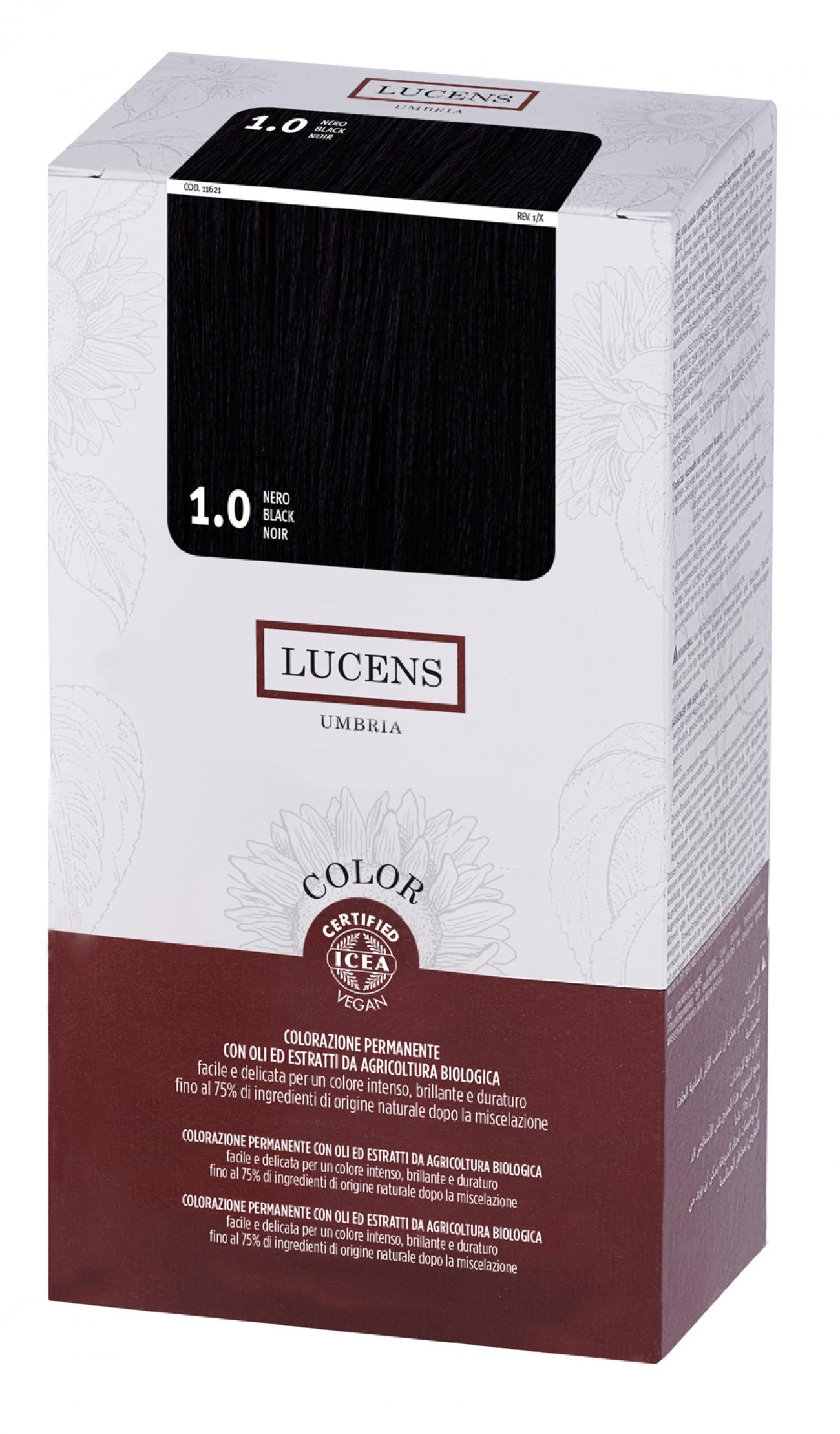 Tinta Color Lucens 1 00 Nero