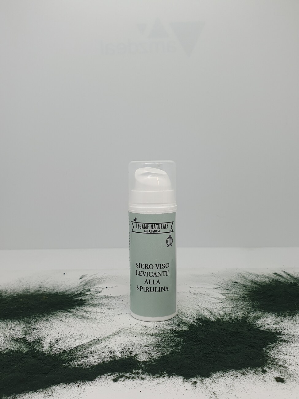 SIERO VISO LEVIGANTE ALLA SPIRULINA 30ML - LEGAME NATURALE BIOCOSMESI