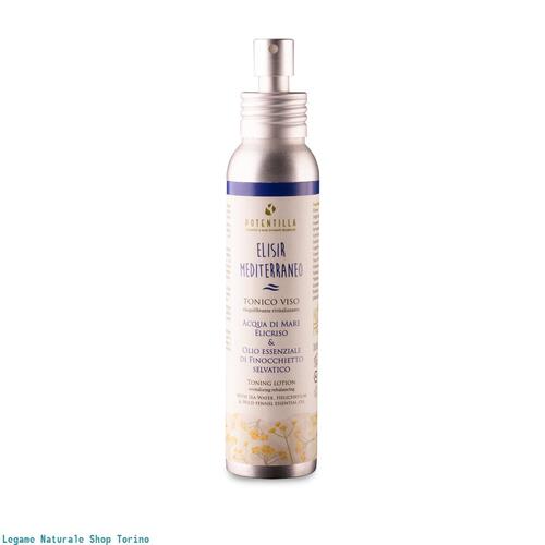 Tonico Viso –Elisir Mediterraneo – Acqua di Mare Elicriso e Finocchietto Tonico Viso –Elisir Mediterraneo – Acqua di Mare Elicriso e Finocchietto