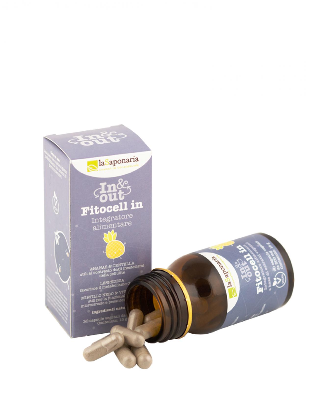 Fitocell in - Integratore alimentare inestetismi della cellulite 30cps
