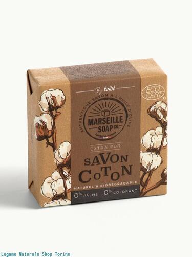 SAPONE DI MARSIGLIA - Cotone 100gr SAPONE DI MARSIGLIA - Cotone 100gr