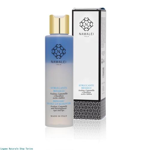 STRUCCANTE BIFASICO OCCHI E LABBRA - AZULENE, CAMOMILLA E PASSIFLORA STRUCCANTE BIFASICO OCCHI E LABBRA - AZULENE, CAMOMILLA E PASSIFLORA