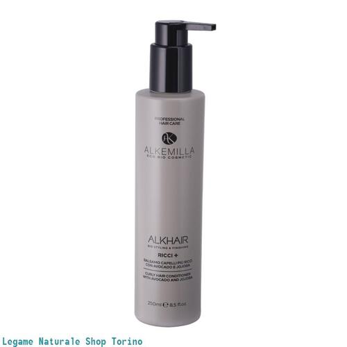 BALSAMO CAPELLI RICCI con avocado e jojoba - ALKEMILLA BALSAMO CAPELLI RICCI con avocado e jojoba - ALKEMILLA
