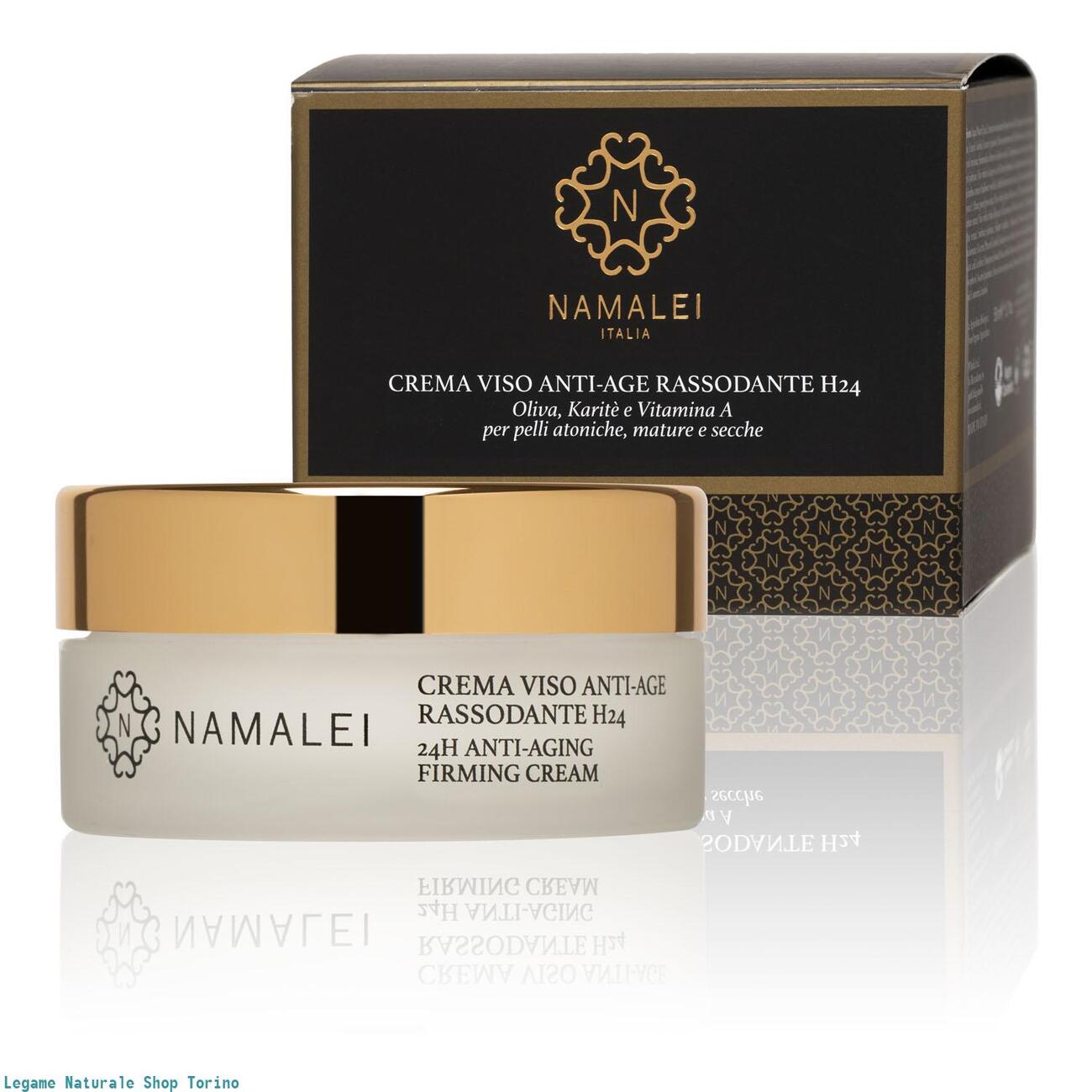 Crema Anti-Age Rassodante H24 Oliva, Karitè e Vitamina A