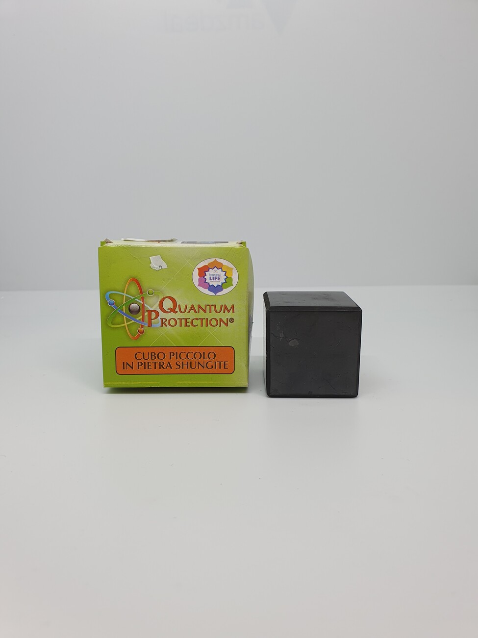Cubo piccolo in pietra shungite