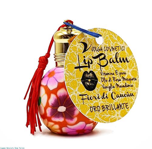 LIP BALM – FIORI DI CANCUN – ORO BRILLANTE LIP BALM – FIORI DI CANCUN – ORO BRILLANTE