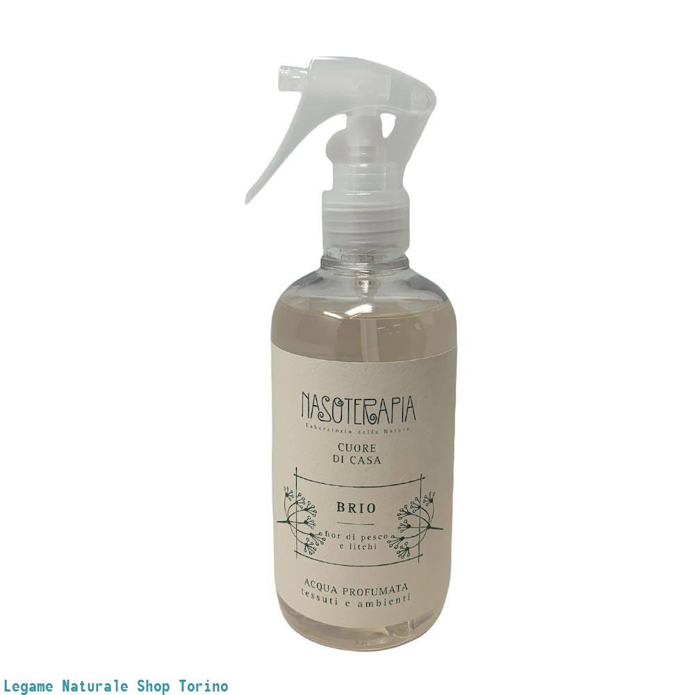 Acqua profumata spray 250ml ( sacchetto incluso ) - BRIO DI FIOR DI PESCO E LITCHI