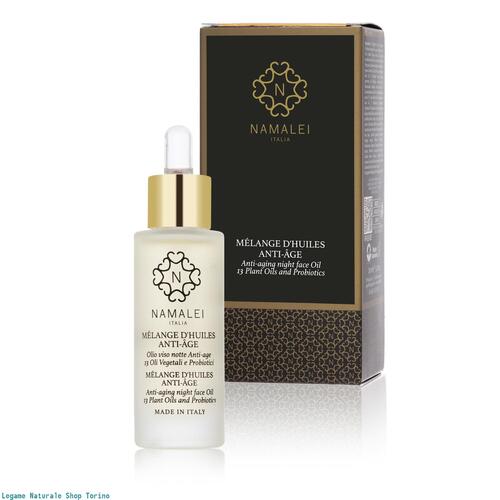 MÉLANGE D'HUILES ANTI-ÂGE TRATTAMENTO NOTTE ANTI ETÀ CON 13 OLI VEGETALI E PROBIOTICI MÉLANGE D'HUILES ANTI-ÂGE TRATTAMENTO NOTTE ANTI ETÀ CON 13 OLI VEGETALI E PROBIOTICI