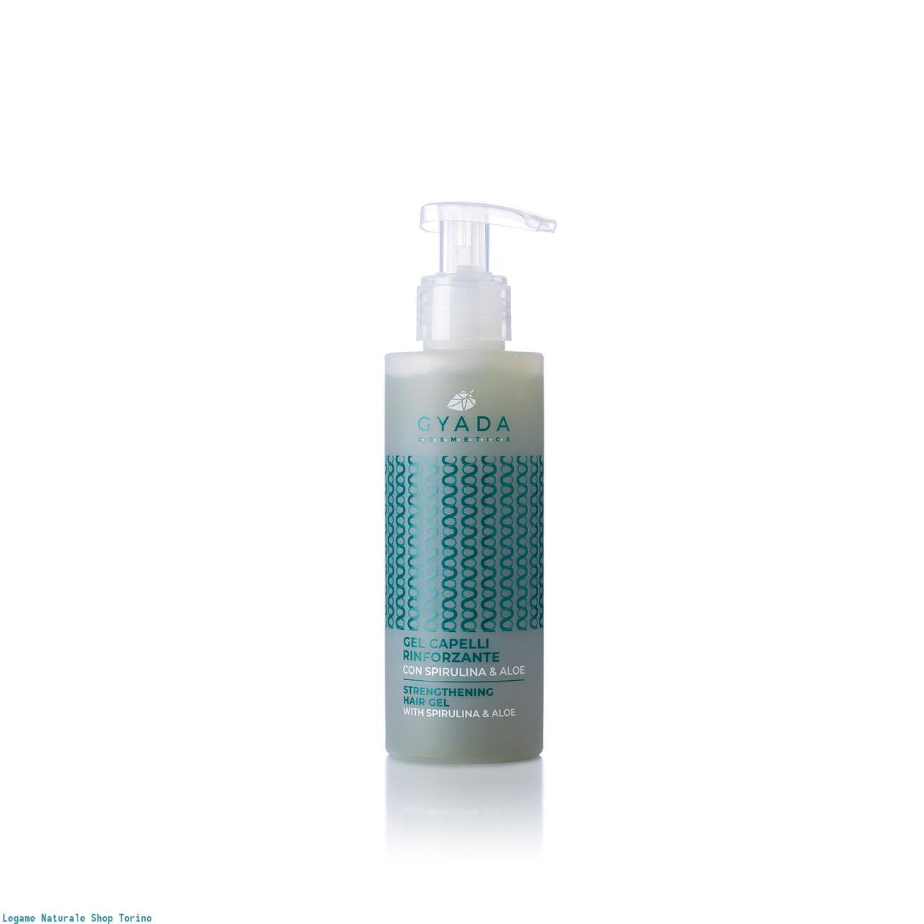 Gel Capelli rinforzante con spirulina & Aloe