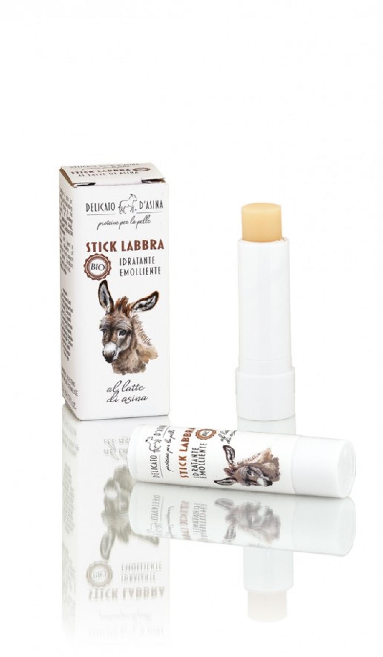 Stick labbra bio al latte d'asina