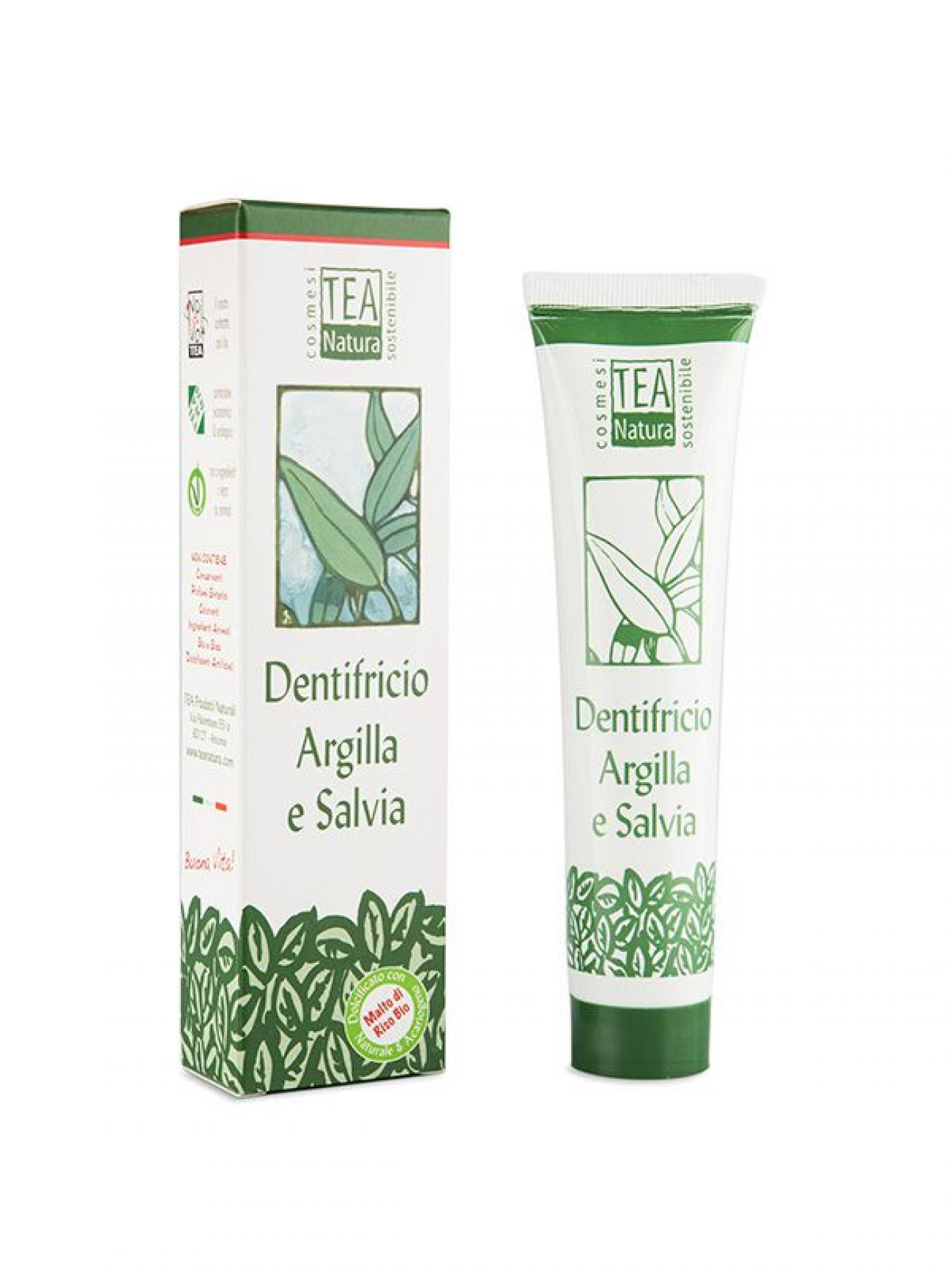 Dentifricio argilla-salvia 75ml