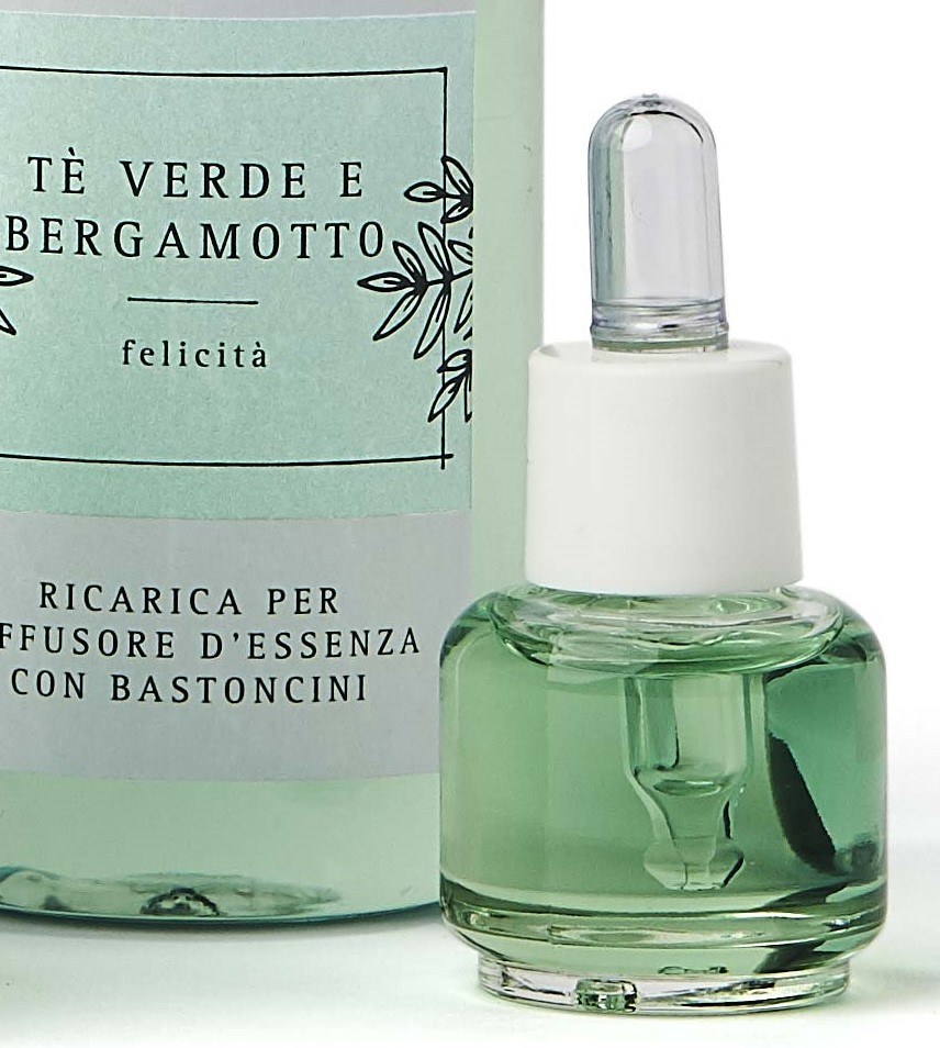 Essenza aromatica 15ml - tè verde e bergamotto