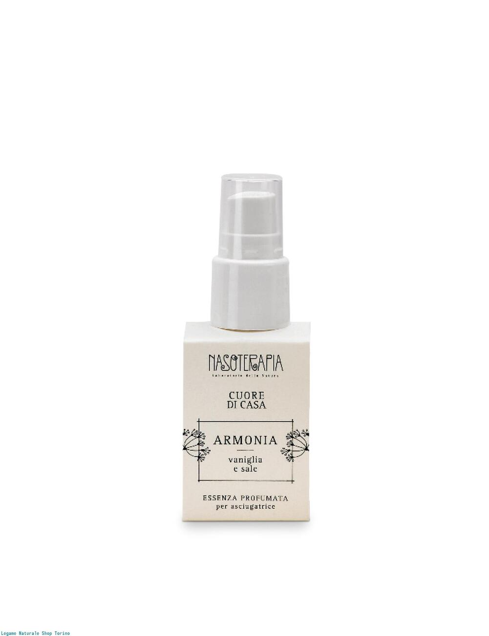 Essenza per asciugatrice ARMONIA DI VANIGLIA E SALE 30ml Nasoterapia