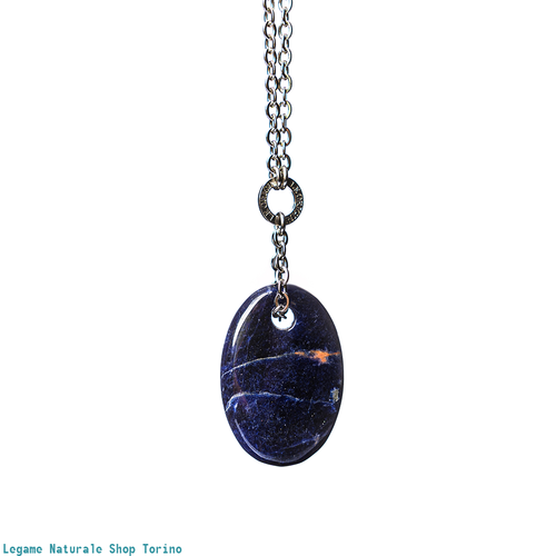 COLLANA MINI ZODIAC SODALITE - SAGITTARIO COLLANA MINI ZODIAC SODALITE - SAGITTARIO