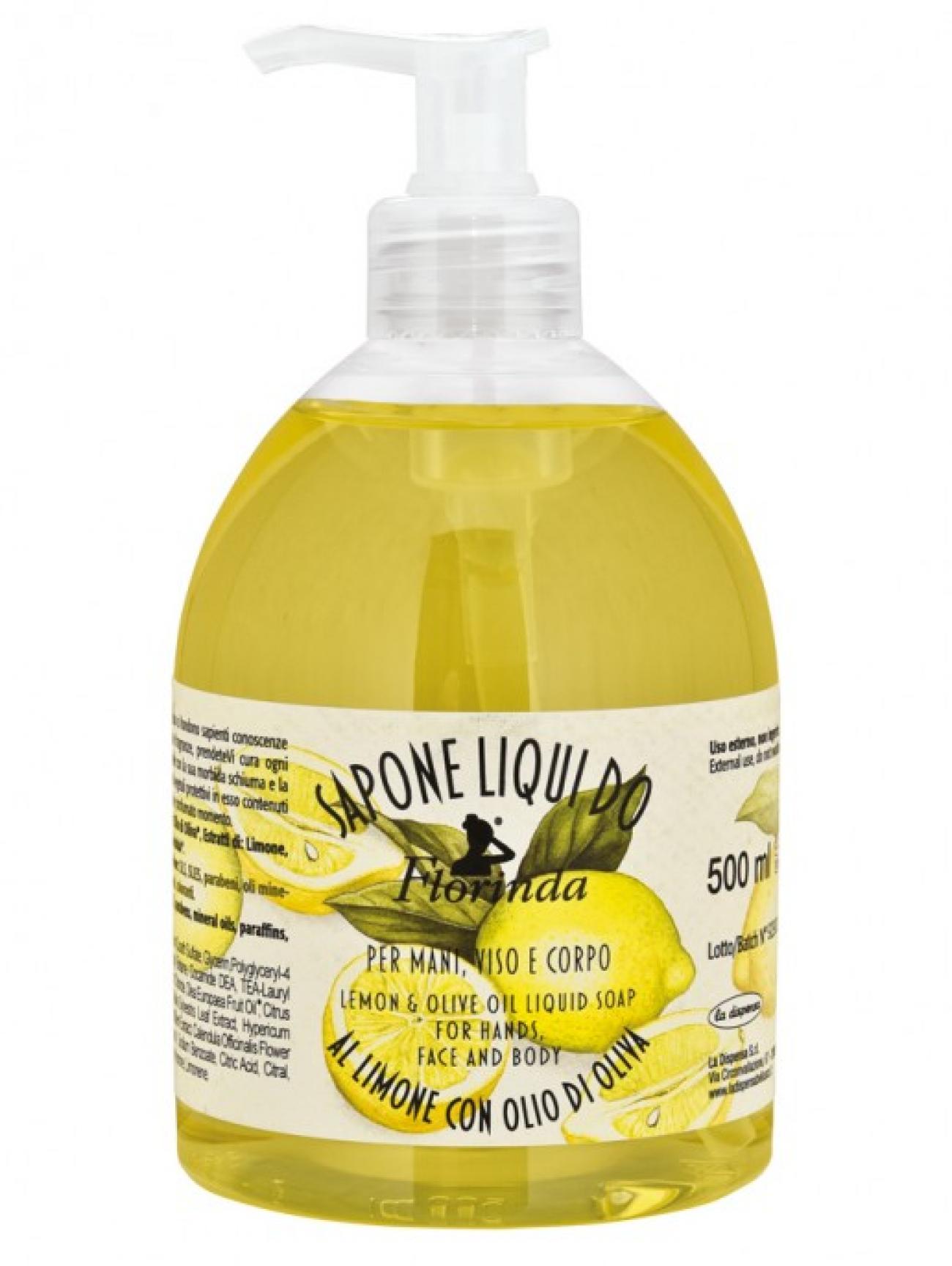 Sapone liquido 500ml Limone
