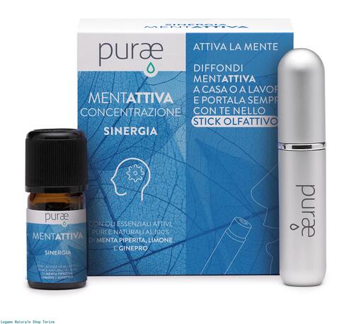 Sinergia MENTEATTIVA 5ml con stick olfattivo Sinergia MENTEATTIVA 5ml con stick olfattivo