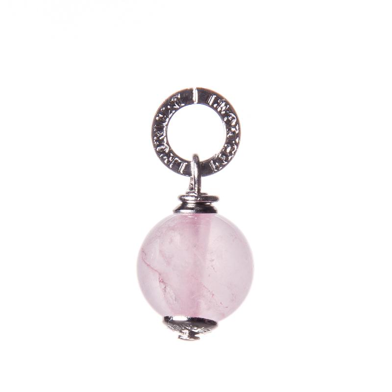 CHARMS QUARZO ROSA 10MM