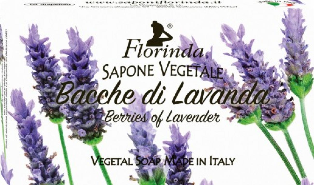 Sapone Vegetale 100gr Bacche di lavanda