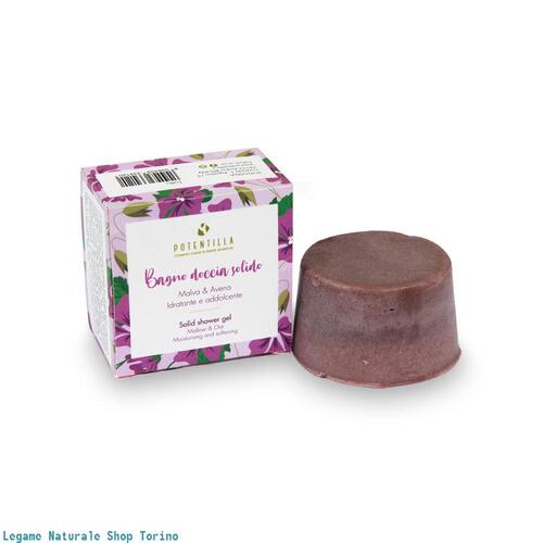 Bagnodoccia solido idratante e addolcente con Malva e Avena Bagnodoccia solido idratante e addolcente con Malva e Avena