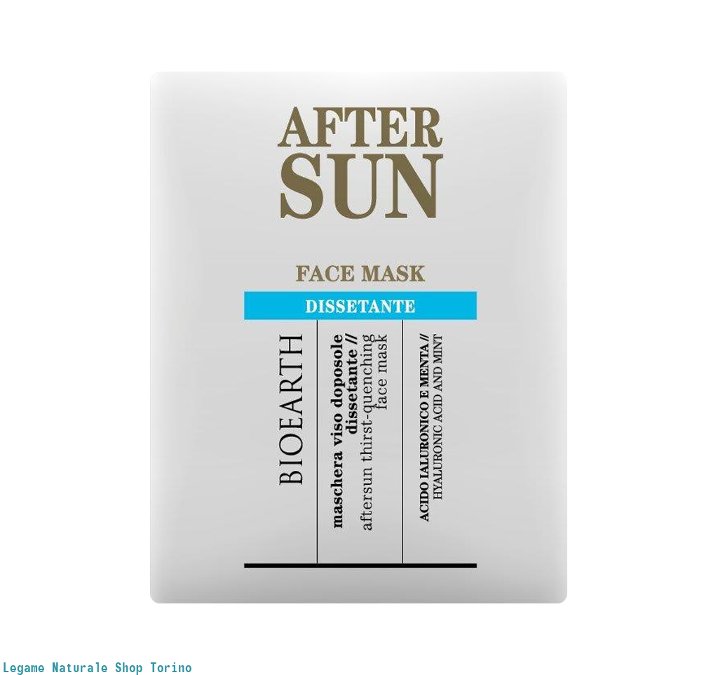 Maschera viso dissetante after sun