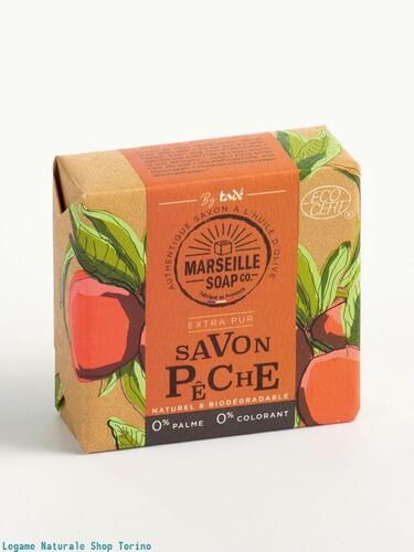 SAPONE DI MARSIGLIA - Pesca 100gr SAPONE DI MARSIGLIA - Pesca 100gr