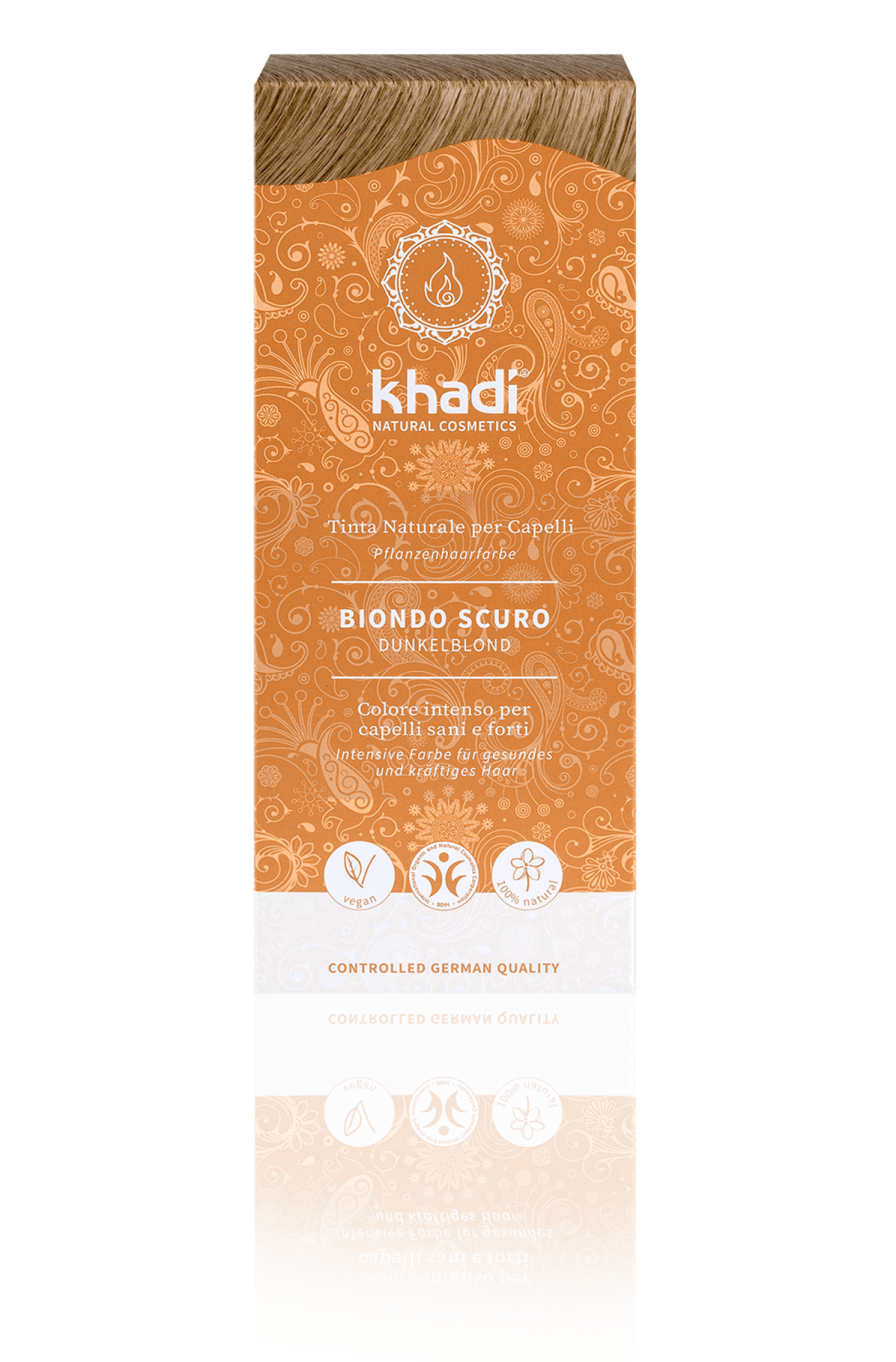 Khadi bio colore capelli biondo scuro 100ml