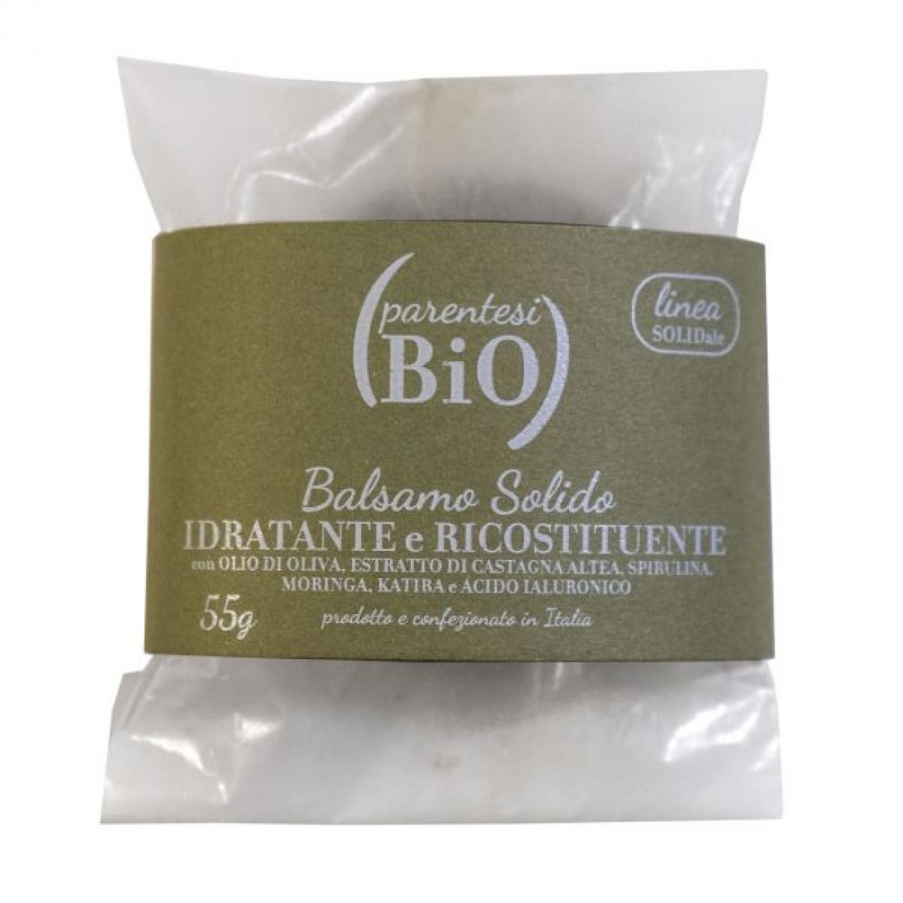 Balsamo solido idratante e ricostituente