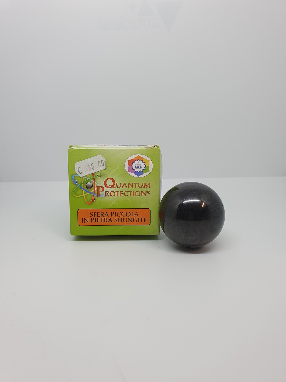 Sfera piccola in pietra Shungite
