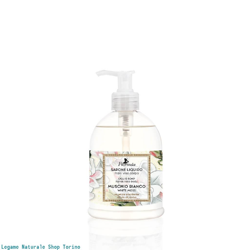 Sapone liquido 500ml Muschio Bianco