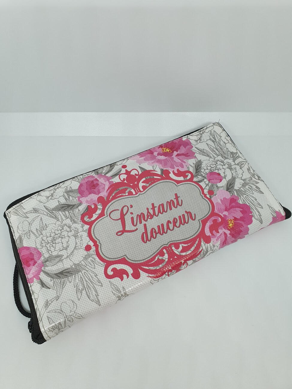Shopper pieghevole fantasia Roses Pivoines Orval