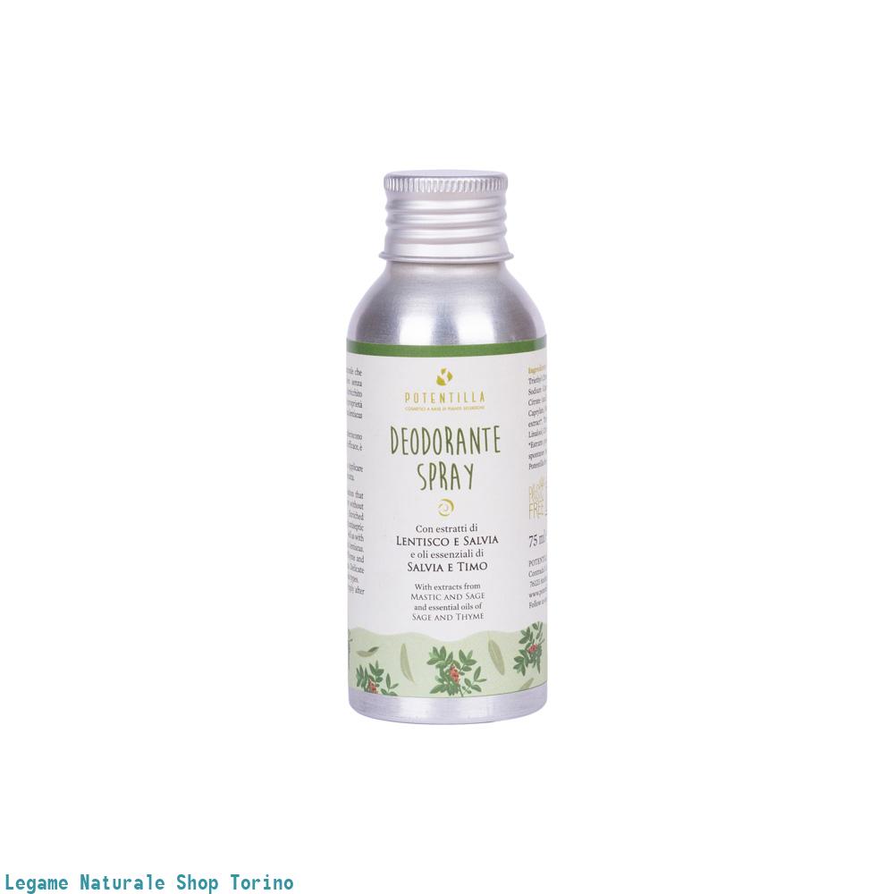 Deodorante REFIL con estratti di Lentisco e Salvia e oli essenziali di Salvia e Timo 75ml