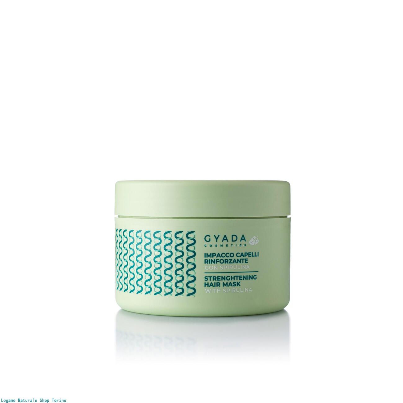 Impacco capelli rinforzante con spirulina 250ml