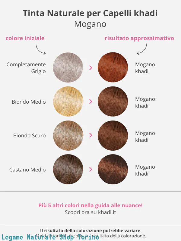 Khadi Bio colore capelli MOGANO 100g