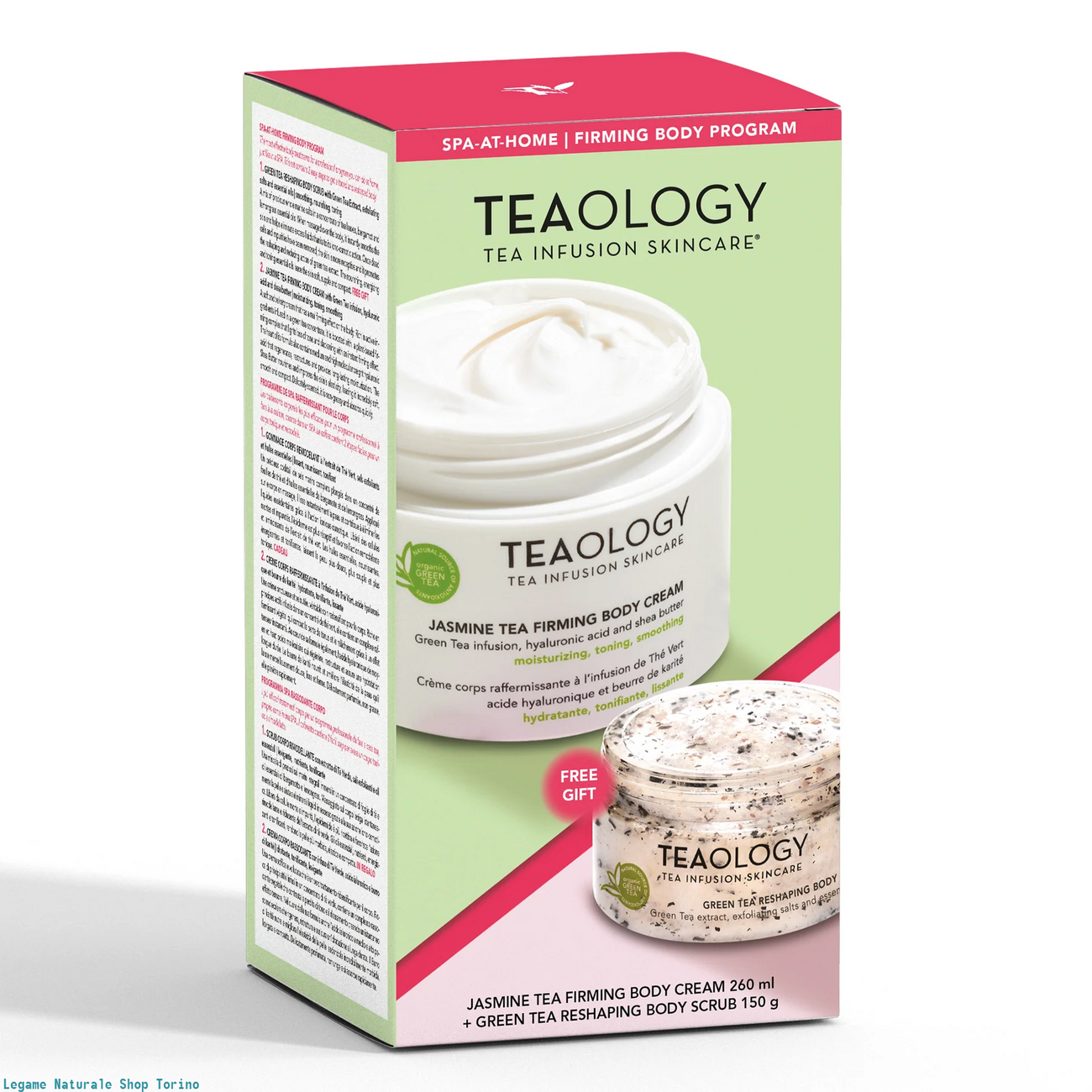 LOVE YOUR BODY KIT: JASMINE CREM 260ML SCRUB 150GR